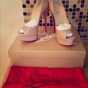Christian Louboutin Lady Peep 150 Patent Calf